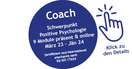 Ausbildung Coach Positive Psychologie